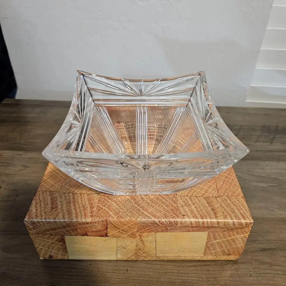Marquis Waterford Crystal Odyssey Square Bowl 6